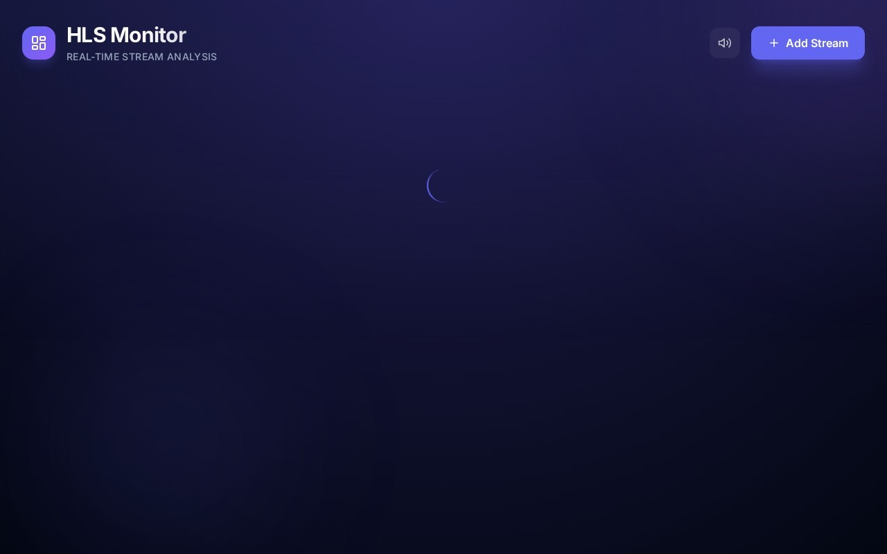 HLS Monitor preview